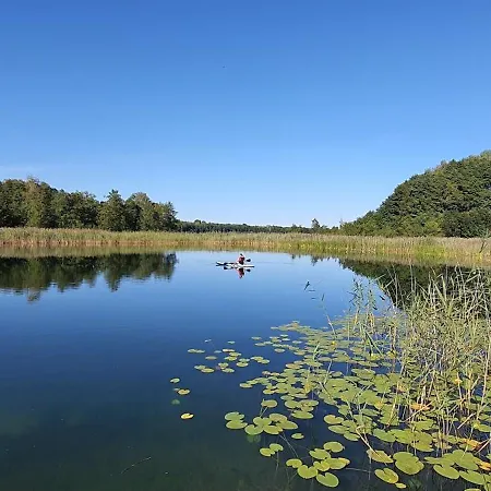 Vakantiehuis Rustykalny Z Sauna I Prywatna Kladka Nad Samym Jeziorem