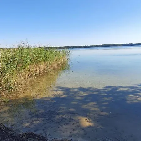 Rustykalny Z Sauna Nad Samym Jeziorem