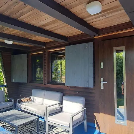 Rustykalny Z Sauna Nad Samym Jeziorem * Leleszki
