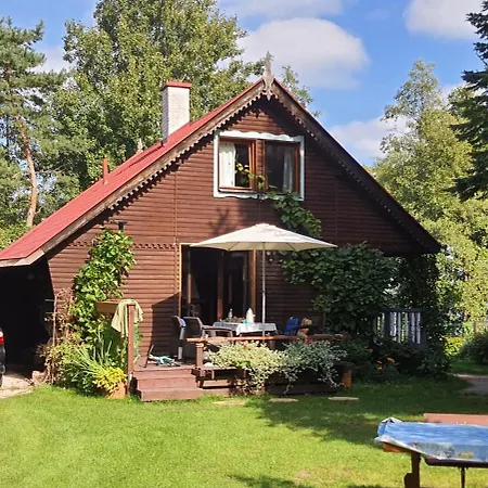 Rustykalny Z Sauna I Prywatna Kladka Nad Samym Jeziorem Vakantiehuis *