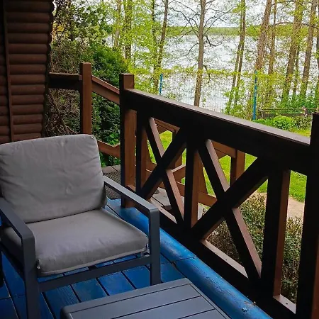 Ferienhaus Rustykalny Z Sauna Nad Samym Jeziorem Z Prywatna Kladka Leleszki