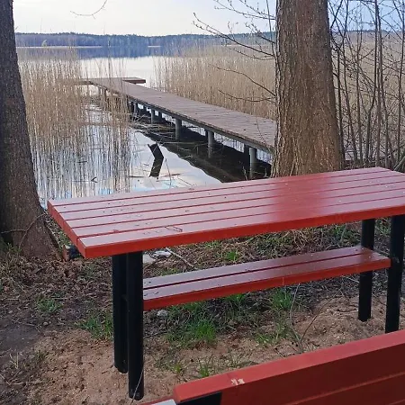 Rustykalny Z Sauna I Prywatna Kladka Nad Samym Jeziorem Prázdninový dům