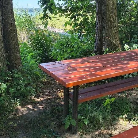 Rustykalny Z Sauna I Prywatna Kladka Nad Samym Jeziorem Hébergement de vacances Leleszki